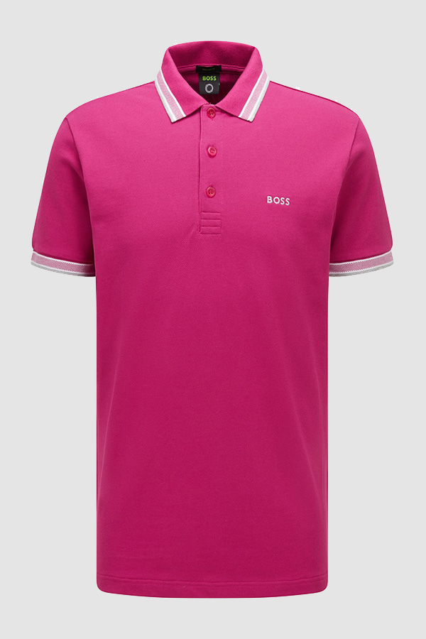 ΜΠΛΟΥΖΑ POLO BOSS - 653 ΦΟΥΞΙΑ